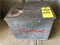 Sealtest Metal Milk Box 10"x13"