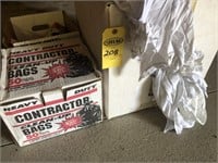 Box H.D. Contractor Clean Up Bags & Box