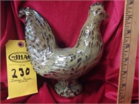 Jugtown Pottery Rooster, Charlie Moore