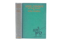 1st Edition 1930 Lone Cowboy By Will James