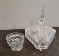 Crystal Candy Dish & Bowl