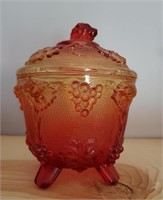 Red Covered Jar