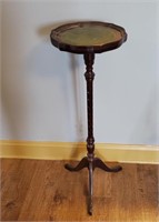Tall Wooden  Pie Crust Table