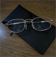 Men’s Eyeglasses And Case