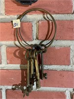 Vintage Skeleton Keys