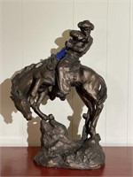 Cowboy Statue - has some damage