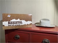 Vintage Resistol Felt Cowboy Hat - 6 3/4