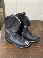 Pair of Childs Cowboy Boots - size 12 1/2