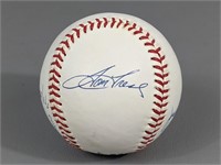 Authentic Baseball Autographed By Multiple Stars