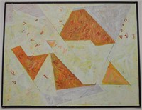 TABO TORAL MODERN GEOMETRIC ABSTRACT PAINTING