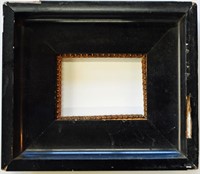 EBONIZED DUTCH STYLE VINTAGE PAINTING FRAME