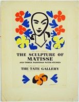 MATISSE TATE GALLERY 1953 EXHIBITION LITHO MOURLOT