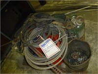 PALLET-GROUNDING CABLE,NUTS,BOLTS, MISC