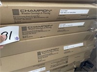 New in box Champion vertical blinds - 2 per box