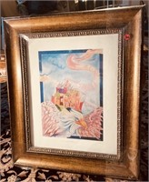 JUDAIC PAINTING IN FRAME