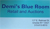 Demi's Blue Room Monthly Auction