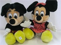 Mickey & Minnie Mouse Stuffed Toys