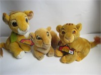 3  Lion King Stuffed Toys