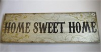 Home Sweet Home Wooden Plaque