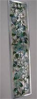 Lead Glass with Hummingbirds-NO SHIPPING