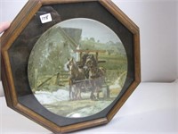 Peter Snyder"Making Way For Cars" Collector Plate