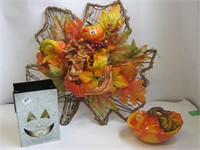 Thansgiving Wall Hanger,Candle Holder,Bowl