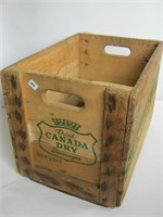 Canada Dry Wooden Pop Case
