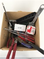 Miscellaneous box of tools