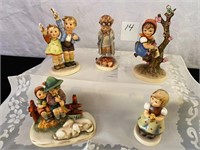 5 Goebel Hummel Figurines