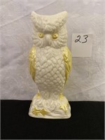 Belleek Owl Vase Gold Mark