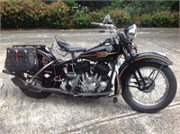 1938 Model U Harley-Davidson - Guide $42k to 47k