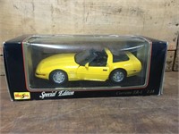 Maisto Corvette ZR-1 Yellow 1:18