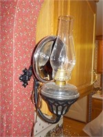 Oil lamp/bracket/reflector Elec KITCHEN