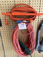 Two large extension cords