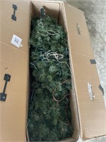 7 1/2 foot pre-lit Christmas tree