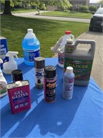 Weed killer car supplies and miscellaneous