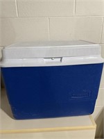 Coleman cooler and Rubbermaid cooler