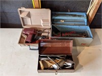 Solder Gun, Drill, Tool Box
