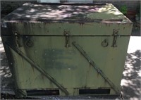 Army Storage Boxes full of electrical parts
