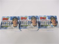 (3) 2000 Topps Baseball Traded and Rookies