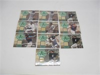 (10) 2002 Fleer Tradition Lumber Company Bat Cards