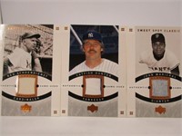 (6) 2005 Sweet Spot Materials Jersey Cards