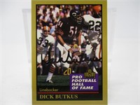 Dick Butkus Autographed Card