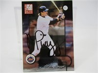 Mike Piazza Autographed Card