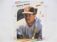 (25) 1988 Fleer Baseball Roberto Alomar Rookie