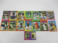 (15) 1975 Topps Star Cards