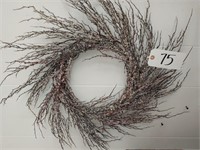 Twig Wreath with Crystal embellishments