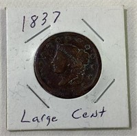 1837 large Cent