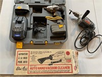 Skil electric drill/battery drill/vintage vacuum