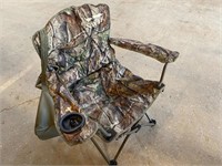 NWTF pillow camouflage folding chair